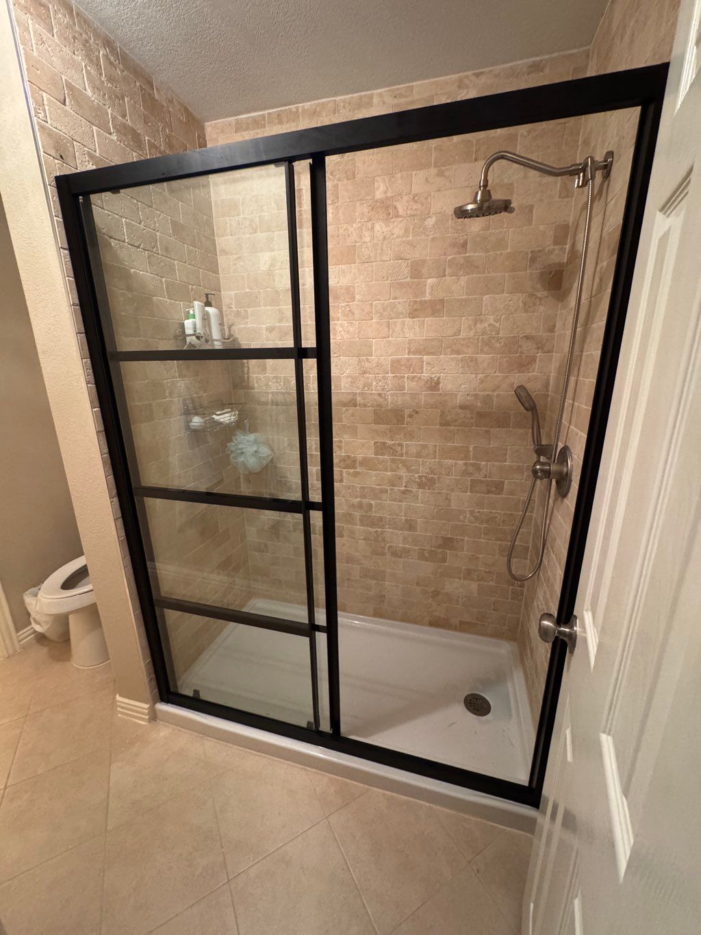 Boltcraft shower glass installation project photo