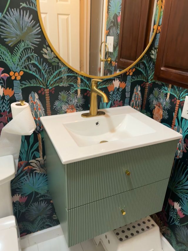 Boltcraft vanity installation project photo